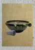 Green clay molcajete