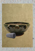 Green clay molcajete